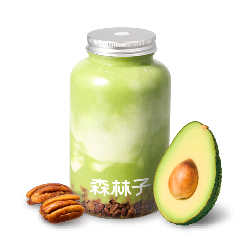 牛油果碧根奶昔