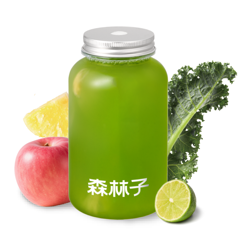 苹果羽衣甘蓝果蔬茶