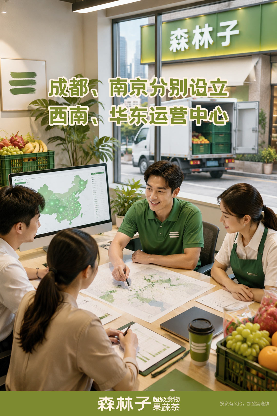 总部全域流量加持，森林子多维营销赋能新店快速起量